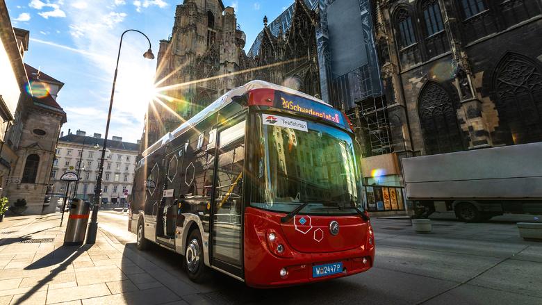 Ônibus hidrogênio Viena