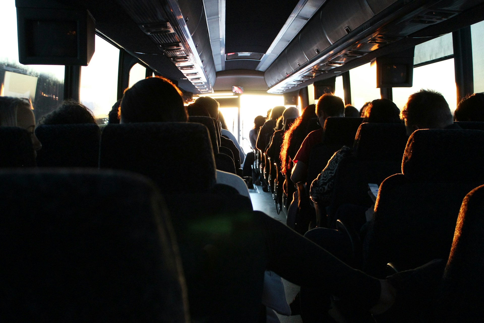 ônibus viagem pessoas