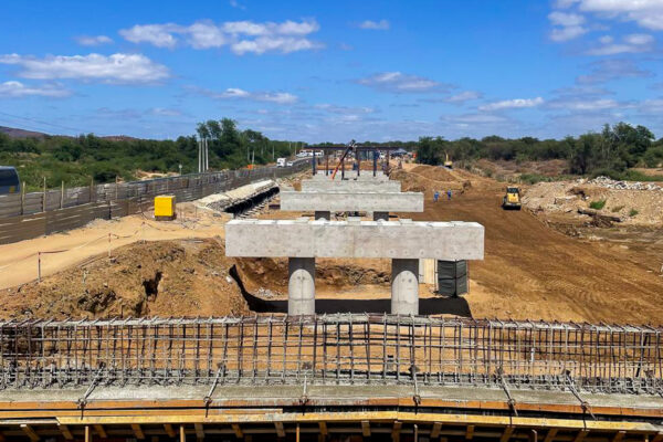 construção da nova ponte