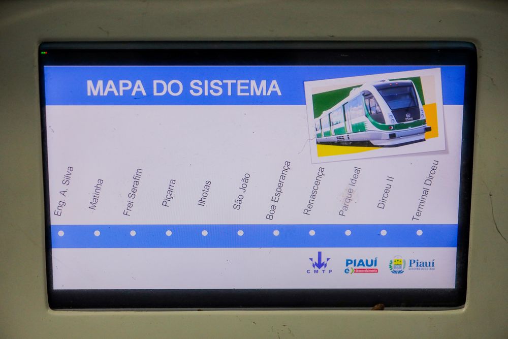 mapa sistema metrô teresina