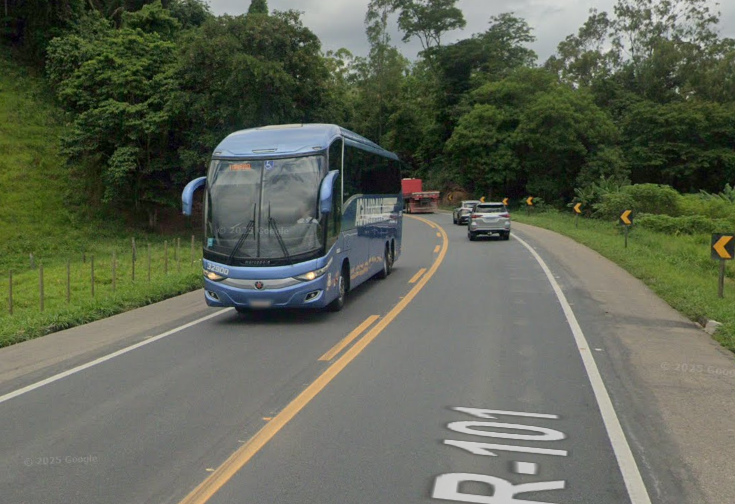 BR-101 em Mimoso do Sul